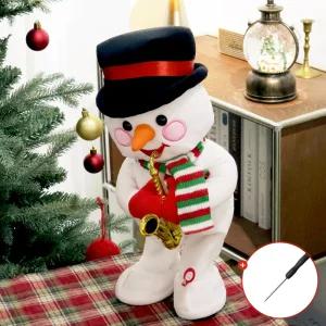 크리스마스 춤추는 눈사람 트리인형 움직이는 댄싱트리