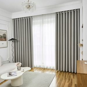 홈앤창  레이블로 100%암막커튼 2장/빛차단 거실 안방 창문 방한커튼/5color /창문형~대형