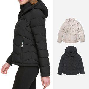 [Calvin Klein ]캘빈클라인 슬림 푸퍼 소로나 후드 패딩 점퍼