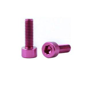 [신세계몰]자전거 알루미늄 볼트 퍼플 F 1p 스템볼트 부속품