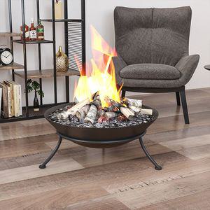 캠핑불멍화로대 불멍 장작 스텐 야외 불판 바비큐 캠핑 화로대 옥상 테라스 숯불 모닥불 화덕