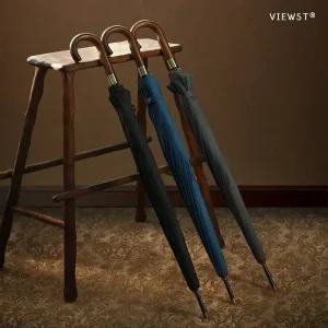 뷰스트 튼튼한 16살 고급 장우산 원목 고리 손잡이 지팡이 킹스맨 명품 신사 우산