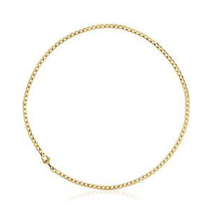 [TOUS] 매니페스토 커브 초커 18K 골드 플레이팅 / MANIFESTO curb Choker / 목걸이 / 311692560