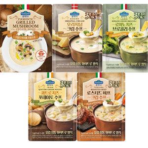 폰타나 간편하게 2분조리 수프 75g 파우치 x5개