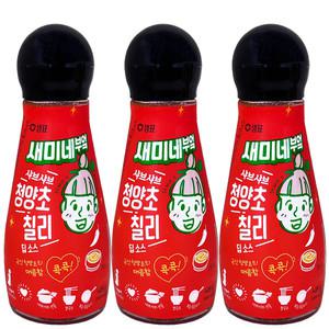 샘표 새미네부엌 샤브샤브 청양초 칠리 딥소스 285g 3개