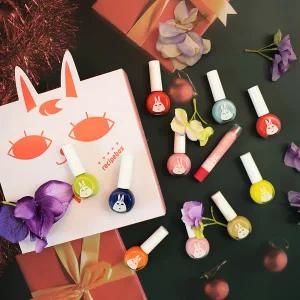 [레시피박스]어린이 화장품 매니큐어 10색 립크레용 세트