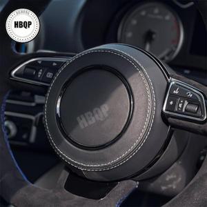 스티어링 휠 에어백 커버 트림 스티커 아우디 A4 B8 A3 A6 A7 레드 스틱 화이트 스틱 커버 신제품 쉘 액세