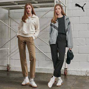 [푸마] 라인핏 기모 조거팬츠 여성 2컬러 택1