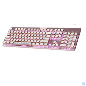 앱코 레트로 게이밍 기계식 키보드 핑크 갈축 추천