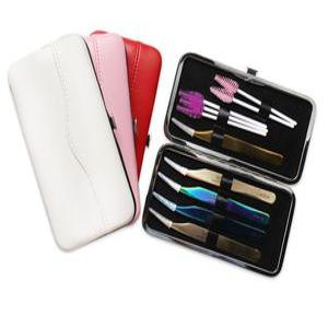 고무팁 연장 상자 전문 보관 가방 속눈썹 얇은 케이스 핀셋 도구