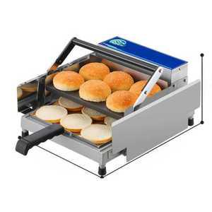 햄버거 빵굽는 기계 캐티 필러 자동 베이킹 오븐 조식