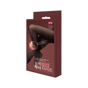 BYC 살색 누드 타이즈 200데니아 스타킹 레깅스 DSWG1308