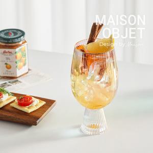 시에르 오로라 골드 벨라인 칵테일 고블렛잔 420ml