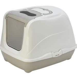 모데르나 플립캣 하우스 화장실 Jumbo 그레이 고양이화장실 애묘화장실