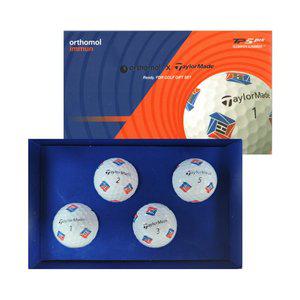 동아제약 오쏘몰 X 테일러메이드 골프공 4개 WY