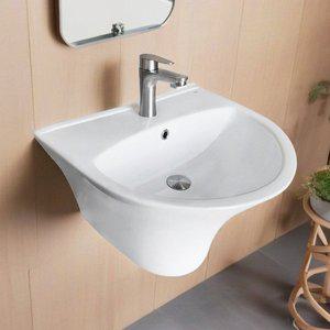 [고치고] 케이앤씨 KL-300 1홀 반다리 세면기 세면대 설치 교체 시공 철거 시공 전국배송