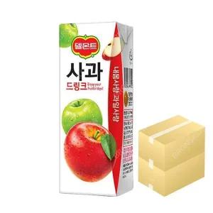 롯데 델몬트 사과 드링크팩 190ml X 64팩