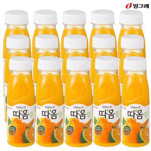 빙그레 따옴 천혜향 & 한라봉 &청귤 주스 235ml(15입) 냉장주스