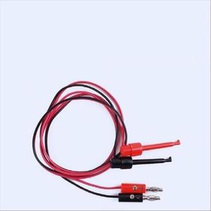 [JHP87Q89_51]IC 후크 Coms 바나나 케이블 2선-Black BE857