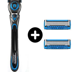 도루코 페이스7 II 프레쉬면도기 핸들 1개 + 면도날 2개/면도기&면도날세트 gi