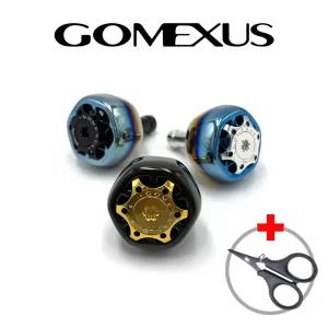 고멕서스 노브 티타늄 38 파워 핸들 손잡이 베이트릴 스피닝릴 시마노 다이와 호환