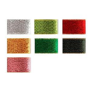 [KGPOO806_4B]슈퍼금사리본 25mm 18yd 공예 적색