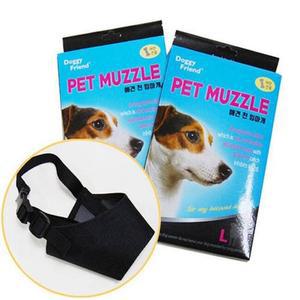 [ME24M267_52CM]천입마개 M 강아지 개 애견 입 마개 짖