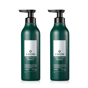 TS 엑스비오틴 트리플 솔루션샴푸 X2개 탈모샴푸 두피 모발관리