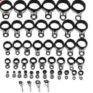 원투낚시대 광웨이 25개입 가이드링 입문용 릴시트 낚시대 탑가이드 수리용 암홀 바다 부품