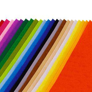 [제이프로젝]펠트지 부직포 펠트 원단 1mm 20x30cm 22색 세트 펠트원단 펠트인형 부직포원단