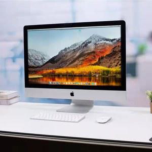 아이맥 목업 컴퓨터 모형 27인치 검은 전시용 데스크탑 카페 시뮬레이션