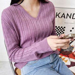 [NS홈쇼핑]꽈배기 여성 니트 봄 가을 여자 브이넥 니트티 2색 [WC95058][35127325]