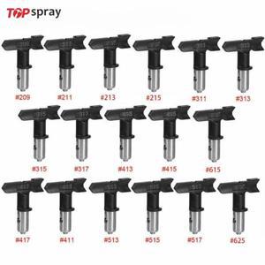 타이탄 바그너 페인트 분무기용 탑스프레이 에어리스 건 팁 노즐 키트 # 209 - 625