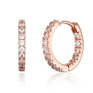 [엘르주얼리] 14K GF 라운드 스톤 귀걸이 ELGPEE570