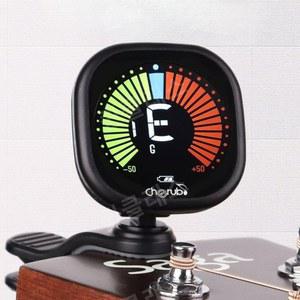 기타 튜너 조율 튜닝 배터리 튜닝기 바이올린 초보자 표준 오토 카포 로켐 오토튜너 LED