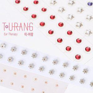 고품질 귀지압패치 티어랑 투명패치40P FDA승인의료용점착 귀경혈패치 다이어트패치 뷰티패치 (WFHUJ1D)