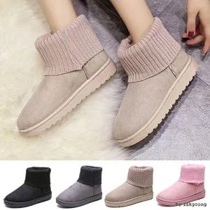 털부츠 방한화 데일리 어그부츠 퍼부츠 보온 니트어그-WFGBQCB