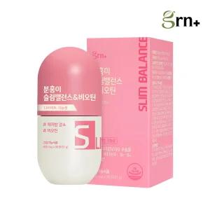 GRN 식전 다이어트 탄수화물 컷 분홍이 슬림밸런스&비오틴 1EA