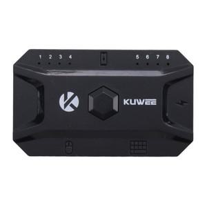 키보드 마우스 변환기블루투스 허브 USB 5 변환기 유선 및 마우스-무선 어댑터 지원