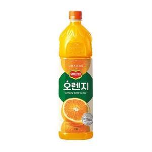 롯데칠성음료 델몬트 오렌지 1.5L 48개입(4박스)