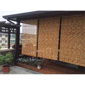 갈대발블라인드 휀스 여름 차단 베란다 친환경 우드