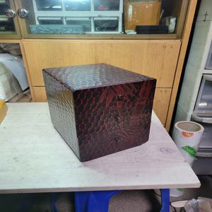 1980 일본 원목 3단 미니 서랍