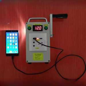 비상용 자가 발전기 수동식 캠핑용 야외 배터리