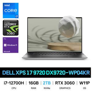 IT_DELL XPS 17 9720 DX9720-WP04KR SSD 2TB 재고보유