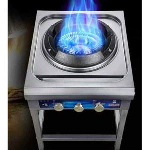 SANTAARI 간데기 중식화덕 불꽃살산 직화기 8인치스틸사이클론모델 가스오븐 부속품없음