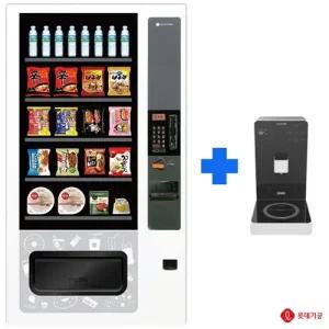 [커피머신] 롯데기공 라면자판기 무인라면 무인카페 자동판매기 (인덕션별도)