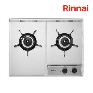 린나이 빌트인 2구 쿡탑 가스렌지 RBR-NS200DJ 건전지 교체형