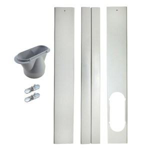 이동식 에어컨 창문 막이 배관 덕트 피팅 밀봉 가정용 직경 원형 틈새막이 연통 인터페이스