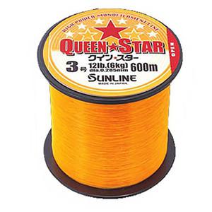 선라인 퀸스타 600m YELLOW 루어낚시줄 모노라인 2호-6호