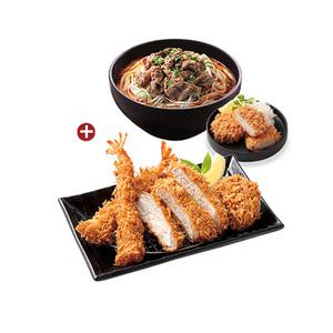 [사보텐] 카라이 우동 세트 + 사보텐 스페셜 세트